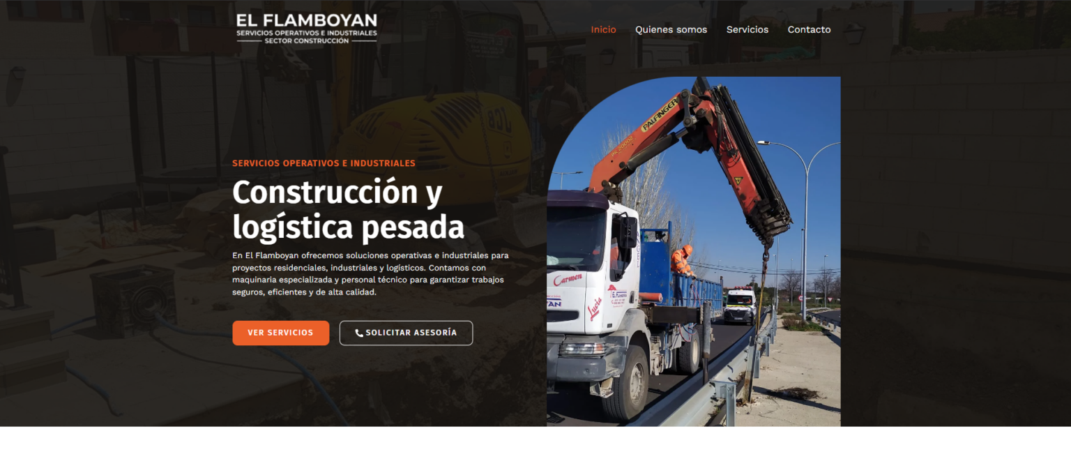 Elflamboyan.es - Sector industrial, construcción y logística pesada